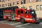 Boston Fire Truck on duty, Massachusetts, USA