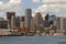 Boston Harbor and Cityscape