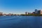 Boston from Longfellow Bridge in Massachusetts