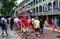 Boston, MA: People at Quincy Market