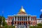 Boston Massachusetts State House golden dome