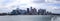 Boston panorama from the sea