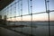 Boston panorama at sunset from ICA