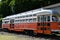 Boston PCC Trolley 3204 at Trolley Museum of New York in Kingston, New York