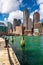 The Boston Skyline, seen from Fort Point.