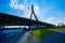 Boston Zakim bridge in Bunker Hill Massachusetts