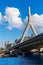 Boston Zakim bridge in Bunker Hill Massachusetts