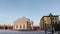 Bot house in the Peter and Paul fortress St. Petersburg in winter