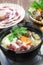 Botan nabe, japanese wild boar hot pot