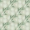 Botanic seamless pattern with hand drawn abstract dandelions. White flowers with green foliage on pastel beige background