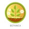 Botanica school discipline, informational lessons about nature and flora