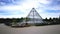 Botanical Garden Water Fountain Pyramid near Ploiesti , Romania