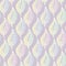 Botanical seamless vector pattern in pastel ombre
