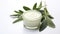 Botanical spa treatment with holistic sage plant. Cream with extract of Sage