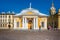 The Botny House and  Peter and Paul Cathedral inside the Peter and Paul Fortress in St Petersburg, Russia