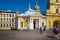 The Botny House and  Peter and Paul Cathedral inside the Peter and Paul Fortress in St Petersburg, Russia