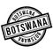 Botswana rubber stamp