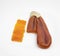 Bottarga, the dried, pressed roe of the mullet