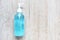 Bottle of alcohol gel antibacterial or virus sanitizer soap rub clean hand gel hygiene prevention of Covid-19 Coronavirus hospital