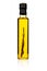 Bottle of aromatic olive oil.