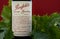 Bottle of Australian premium wine, Penfolds Grange Hermitage