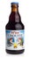Bottle of Belgian Chouffe N`Ice winter beer isolated on a white