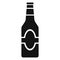 Bottle black icon