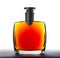 The bottle of brandy (cognac)