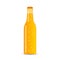 Bottle of carbonated beverage vector icon