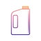 bottle of cleaning agent nolan icon. Simple thin line, outline vector of BOTTLE icons for ui and ux, website or mobile application