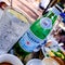 Bottle Of Cold Chilled Pellegrino Sparkling Mineral Water