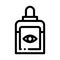 Bottle Drops For Sick Eyes Icon Thin Line Vector