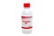 Bottle of ethanol alcohol formula C2H5OH used as disinfectant for coronavirus covid-19