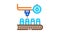 bottle filling device Icon Animation