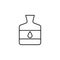 Bottle, glue outline icon. Can be used for web, logo, mobile app, UI, UX