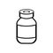 Bottle Icon, Insulin vector illustration