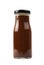Bottle jar of barbecue sauce isolated