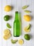 Bottle of Lemon Lime Soda
