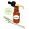 Bottle of Lemongrass essential oil with dropper.