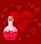 Bottle of love elixir