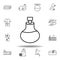 bottle, massage oil of aromatherapy outline icon. Detailed set of spa and relax illustrations icon. Can be used for web, logo,