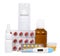 Bottle with medicine, nasal spray. Antipyretic syrup and pills. Medication for cold treatment