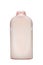 Bottle product for shower and bathroom pink pastel isolated. Shampoo, liquid soap, shower gel. White background