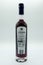 Bottle of Sloe Gin with Label showing symbols for alcoholic Content & Drink Aware Information