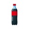 Bottle of soda. Cola in plastic tarre.