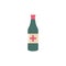 Bottle vector icon with add sign. Bar alcohol beverage icon and new, plus, positive symbol