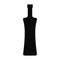 Bottle vine vector icon black color