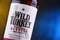 Bottle of Wild Turkey Kentucky straight bourbon whiskey