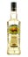 Bottle of Zubrovaka (Bison Grass) vodka isolated on white