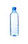 Bottled water isolated over a white background